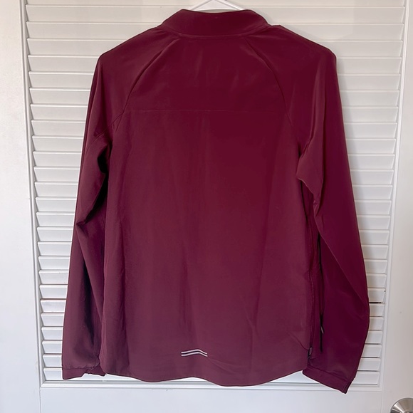 Nike Women's Flex Burgundy Reflective Running Jacket - Picture 9 of 10